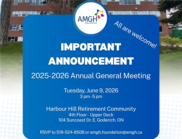 annual general meeting poster