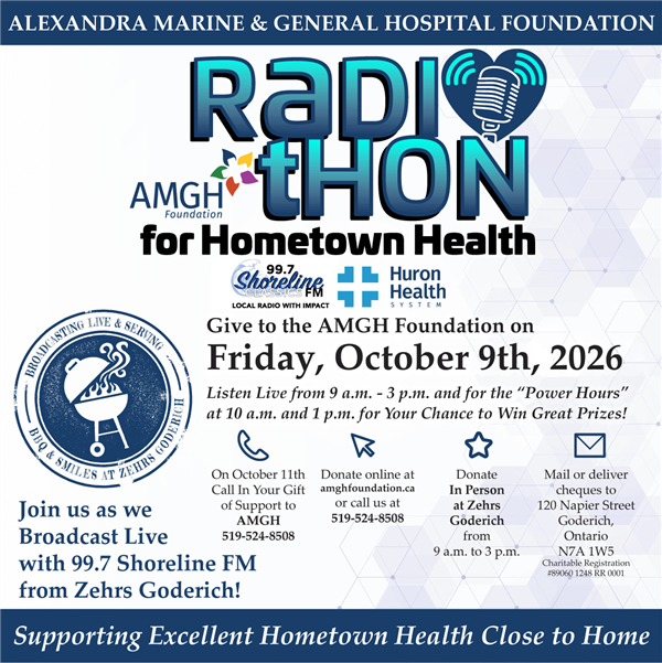 Poster for 4th annual radiothon